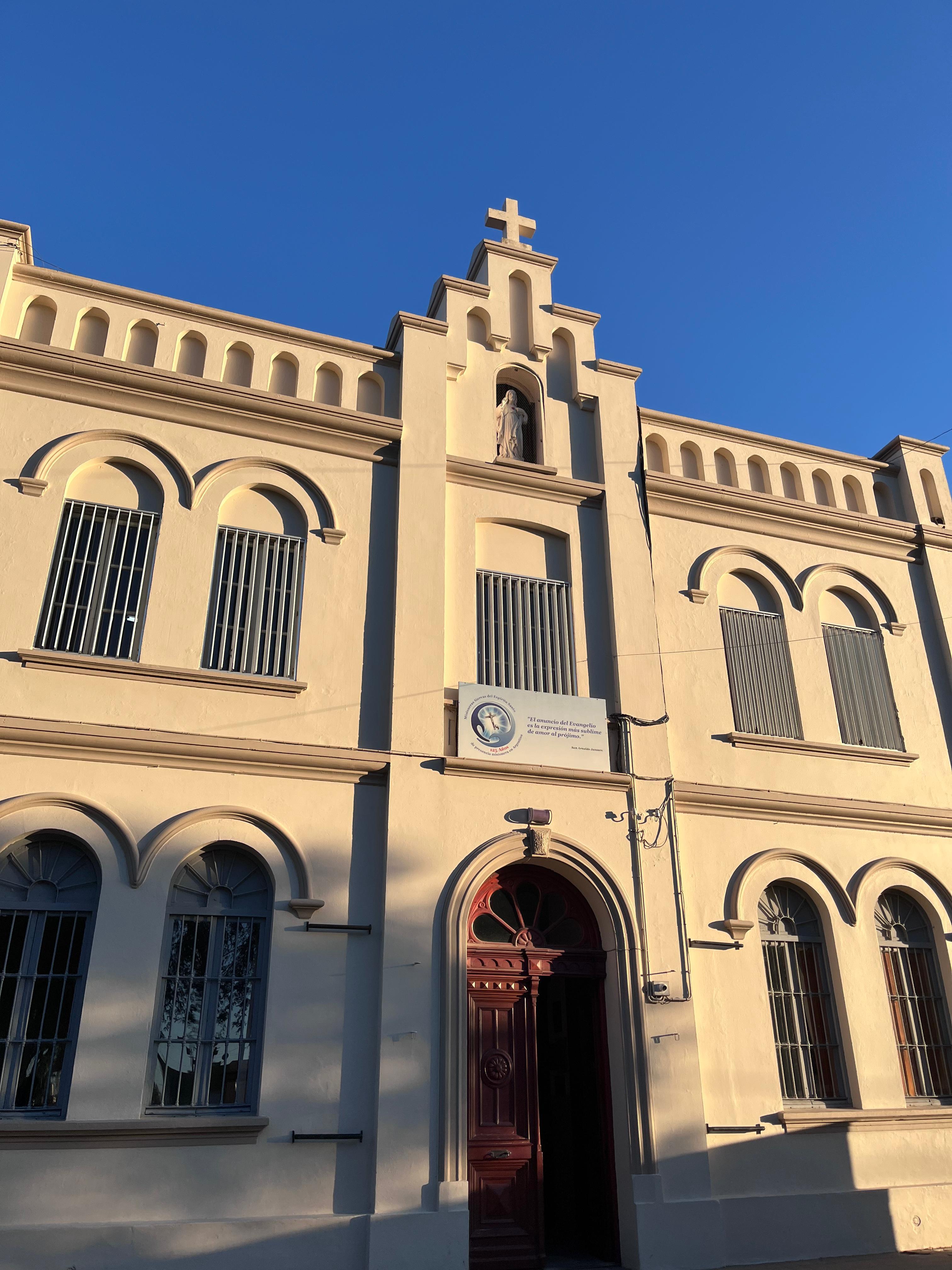 Entrada del Instituto Sagrado Corazón